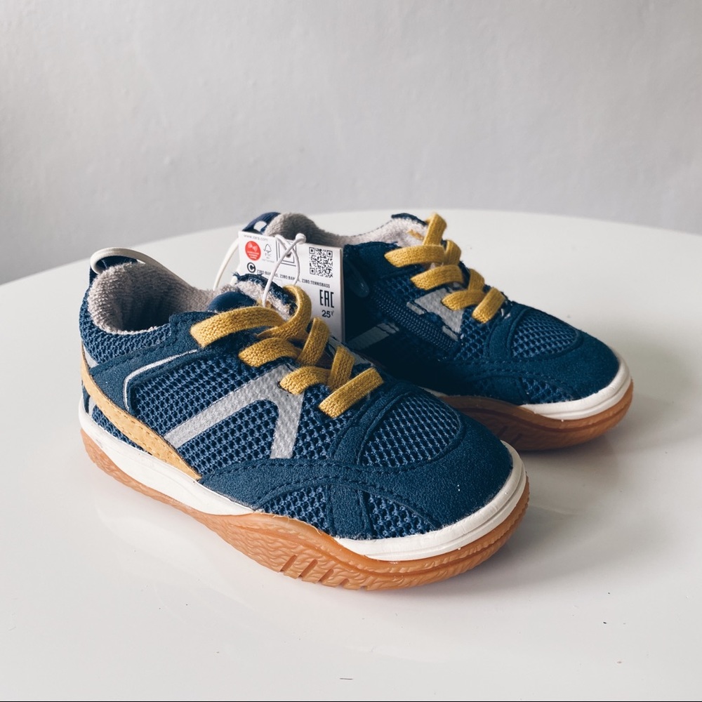 Zara Kids toddler sneakers shoes size 6 US (22 EU) NWT
